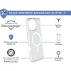 Image de Force Case, Hoesje geschikt voor iPhone 16 Pro Max - MagSafe AIR Versterkt Tryax System met Glitters, Transparant