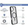 Image de Force Case, Hoesje geschikt voor iPhone 16 Plus - AIR FROST Versterkt Tryax System 3m MagSafe, Zwart