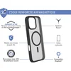 Image de Force Case, Hoesje geschikt voor iPhone 16 Pro Max - AIR FROST Versterkt Tryax System 3M MagSafe, Zwart