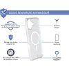 Image de Force Case, Hoesje geschikt voor iPhone 16 Plus - AIR Versterkt Tryax System 3m MagSafe, Transparant