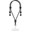 Image de Force Case, USB-C naar USB-C Oplaadkabel 60W - PD 3A - Met Polsband - Sterk, Zwart