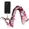 Image de Force Case, Afneembare Sjaal Schouderband voor Universele Smartphone Bandana Patroon, Bordeaux