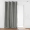 Image de Thermisch gevoerde gordijn met ringen, dubbele laag fleece van microvezel, 135 x 260 cm