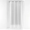 Image de Gordijn voor de woonkamer met ringen FANTASY, patroon in vierkanten, 140 x 240 cm