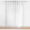 Image de Kant-en-klare gordijn van glad voile LISSEA, wit