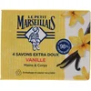 Image de Le Petit Marseillais Extra Milde Zeep Vanille Set van 4 x 100 g