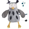 Image de Moulin Roty Muziekknuffel Uil Les Moustaches - Voor baby's - 18 cm