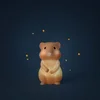 Image de Nachtlampje Hamster Puce & Pilou