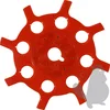 Image de Kunststof bosmaaiermes 8 tanden - Snijlengte 230mm, boring: 25,4mm