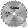 Image de Ozaki Carbid bosmaaiermes 22 tanden Ø: 230mm X 25.4mm X 1.8mm