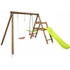 Image de Soulet Speeltoestel Menthe met Glijbaan, Enkele Schommel en Wip