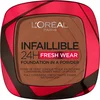 Image de L’Oréal Paris Infaillible 24h Fresh Wear Foundation in a Powder - poeder - foundation en poeder in één - 24 uur lang een natuurlijke, egale en matte finish - geeft niet af - 375 Deep Amber - 9 gr.