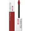Image de Maybelline New York - SuperStay Matte Ink Lipstick - 335 Hustler - Rood - Matte, Langhoudende Lippenstift - 5 ml