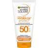Image de Garnier Ambre Solaire Hydra 24H Protect Lotion Zonnebrandcrème SPF 50+ 50ml - Reisformaat - Waterresistent   Niet vet