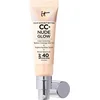 Image de IT Cosmetics Your Skin But Better CC+ Nude Glow SPF40 Foundation - Lichte Textuur - Glow Serum met 2% Niacinamide, Hyaluronzuur, Groene thee-extract en SPF 40 - Fair Light - 32ml