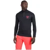 Image de Rossignol New Hero Classique Fleece Met Halve Rits Zwart M Man