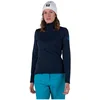 Image de Rossignol Blackside Fleece Met Halve Rits Blauw L Vrouw