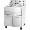 Image de Casselin CFP132 friteuse Dubbel 26 l Vrijstaand 9900 W Frituurpan Roestvrijstaal