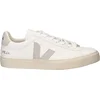 Image de VEJA Campo Sneakers - Leer - Dames - Wit - Maat 41