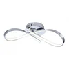 Image de Kosilum - Infinity - Plafondlamp - Zilver/Chroom - Metaal en PVC