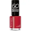 Image de Rimmel London 60 Seconds Super Shine Nagellak - 310 Double Decker Red