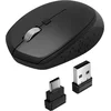Image de raadloze muis voor Macbook-computer USB-C naar USB-adapters Akashi zwart