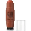 Image de Rimmel London Multi-Tasker Blush'N'Brush Stick, Nearly Suede, opbouwbare kleur, waterbestendig, ingebouwd kwastje, makkelijk aan te brengen, glijdende textuur, 8 g