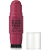 Image de Rimmel London Multi-Tasker Blush'N'Brush Stick, Fushia Glam, opbouwbare kleur, waterbestendig, ingebouwd kwastje, makkelijk aan te brengen, glijdende textuur, 8 g