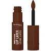 Image de Rimmel London Thrill Seeker Lip Latex, Cappuccino Deep, Vloeibare lipstick, Intense kleurresultaten, Met aloë vera, hyaluronzuur en vitamine E, Vegan formule, 6 ml