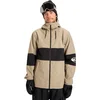 Image de Quiksilver High In The Hood Jas Beige M Man