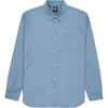 Image de Quiksilver Yosemite Chambray Overhemd Met Lange Mouwen Blauw XL Man