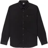 Image de Quiksilver Motherfly Solid Overhemd Met Lange Mouwen Zwart 2XL Man