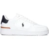 Image de Polo Ralph Lauren Masters Court Low Top Sneakers - Leer - Heren - Wit - Maat 40