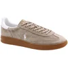 Image de Polo Ralph Lauren Bedford Pp-sneakers-low Top Lace Sneakers - Suède - Heren - Taupe - Maat 42
