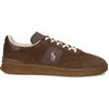 Image de Polo Ralph Lauren Heritage Area Sneakers - Suède - Heren - Bruin - Maat 42
