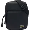 Image de LACOSTE Schoudertas LCST Flat Crossover Bag Noir Zwart