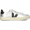 Image de Veja Campo Sneakers - Leer - Dames - Zilver - Maat 37