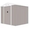 Image de ARCHER   MARS   Metalen tuinhuis   4,07 m²   Taupe