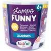 Image de Aladine Aladine Stempel Set Stampo Funny Unicorns 19 stuks