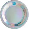 Image de SANTEX - 10 regenboogkleurige kartonnen borden