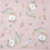 Image de Santex eenhoorn thema feest servetten - 20x stuks - 33 x 33 cm - papier - unicorn themafeest