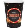 Image de SANTEX - 10 Hollywood kartonnen bekers 7,8 x 9,7 cm