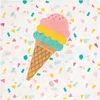 Image de SANTEX - 20 papieren servetten Summer Smoothie 33 x 33 cm lekker ijsje