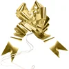 Image de Santex trouwauto lint met strikjes - Bruiloft - goud - just married - autodecoratie set