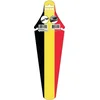 Image de Velox Achterspatbord België 34 Cm Zwart/geel/rood
