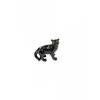 Image de HOBI - Zwarte hars panter 6 cm jungle thema feestdecoratie