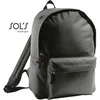 Image de Rugtas Black - Rugzak - 16 liter - Backpack - Voorzak met ritssluiting - Verstelbaar en versterkte schouderriemen