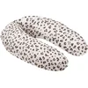 Image de doomoo Buddy - Zwangerschapskussen & Voedingskussen - Ergonomisch - Microkorrels - Biologisch katoen - 180 cm - Leopard Cream