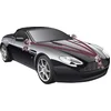 Image de Chaks Trouwauto decoratie lint - bordeaux rood - just married - bruiloft benodigdheden