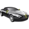 Image de Chaks Trouwauto decoratie lint - wit/ goud - just married - bruiloft benodigdheden